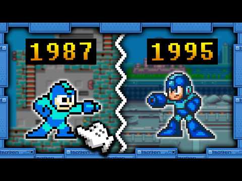 LA EVOLUCION de MEGA MAN (SAGA CLASICA) - PARTE 1 - NANKO