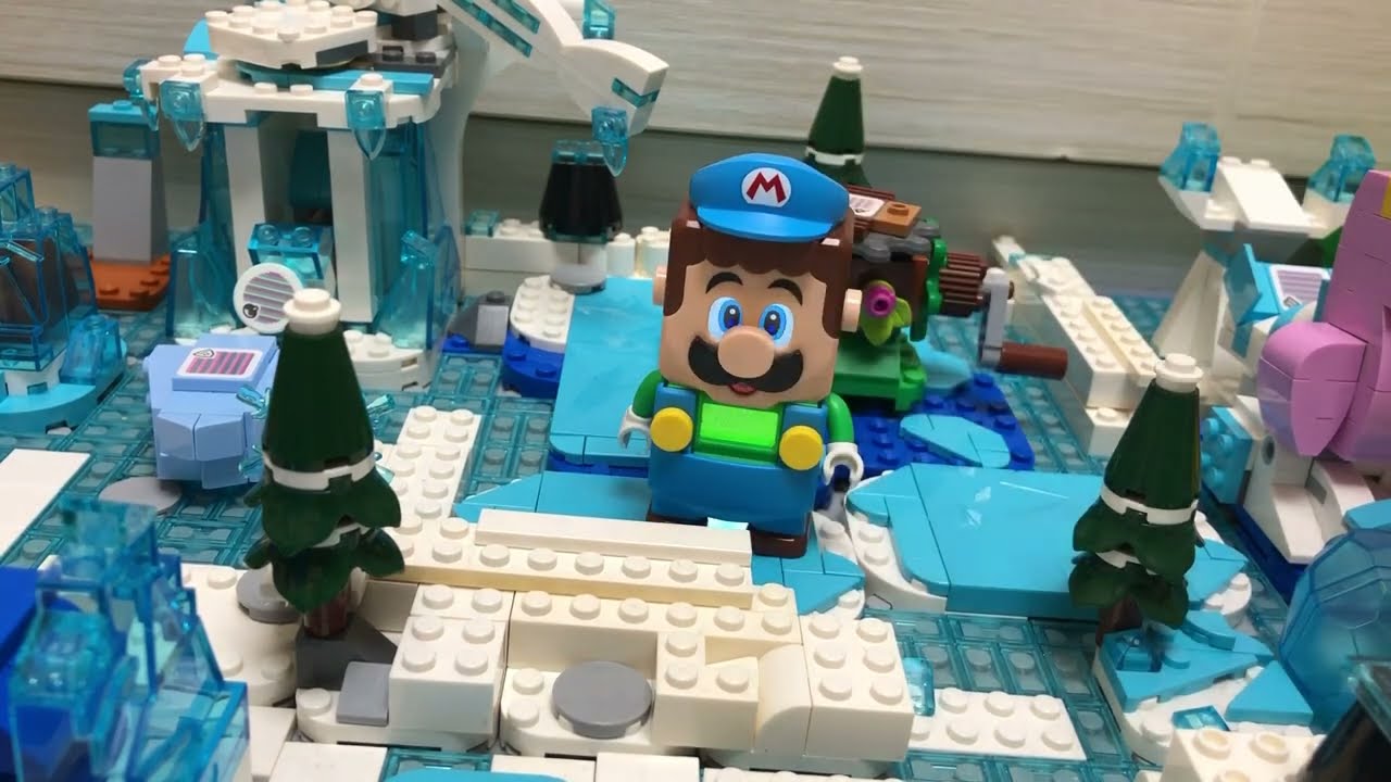 Lego Super Mario Golden Secret New Action Brick!