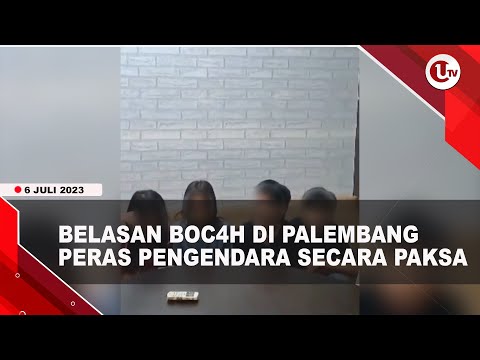 13 AN4K DIBAWAH UMUR DI PALEMBANG PER4S PENGENDARA | U-NEWS