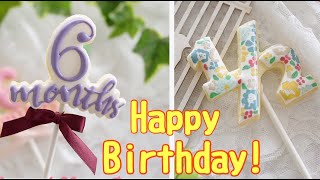 ハーフバースデークッキーの作り方　～ Half Birthday Cookies  ～　｜The Cookie Cutter Land