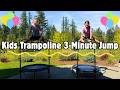 3‑Minute Kids Trampoline Workout | Fun Mini Jump Routine for Energy &amp; Exercise 🎈