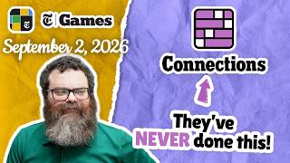 What an idea! | NYT Connections September 2, 2026