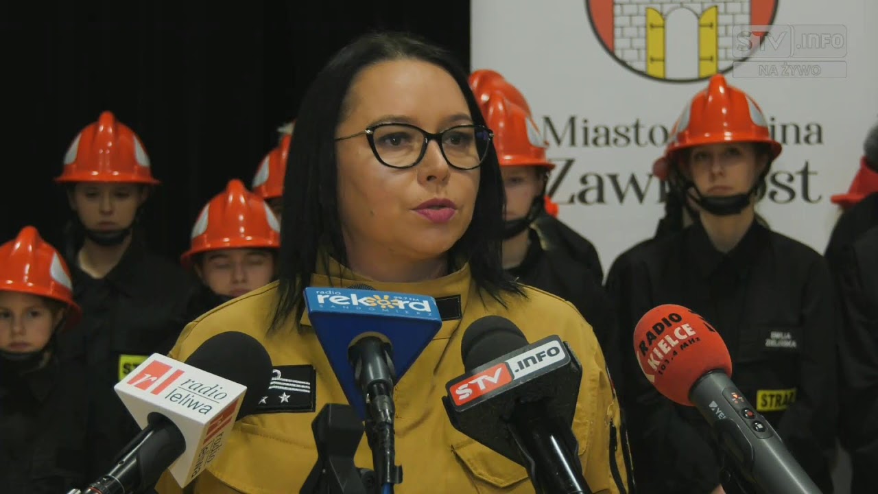 🟥 NA ŻYWO: Zawichost. Konferencja nt. wsparcia młodzieżowych drużyn pożarniczych