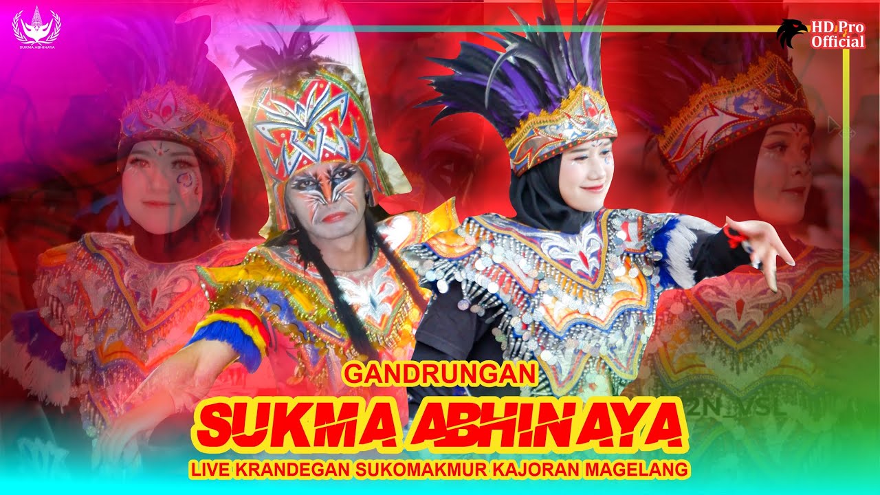 ASLI BAPER !!! GANDRUNGAN TOPENG IRENG SUKMA ABHINAYA - LIVE KRANDEGAN SUKOMAKMUR KAJORAN MAGELANG