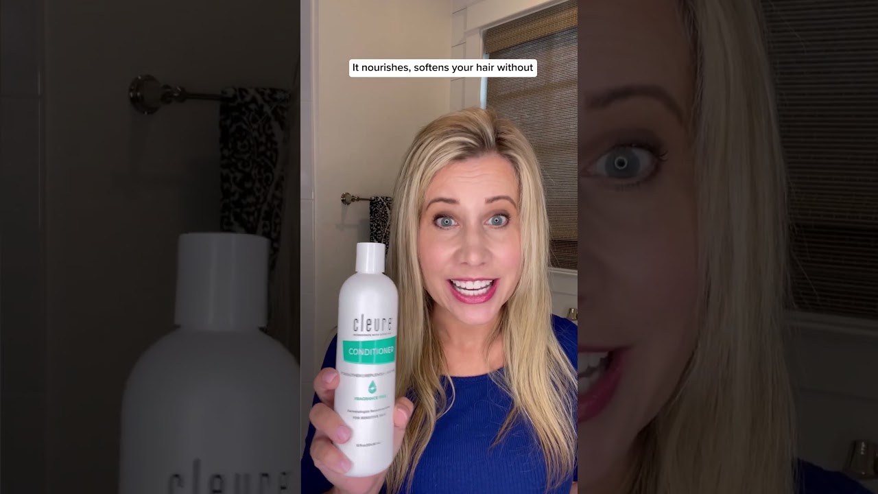 Cleure Fragrance Free Hair Care  Testimonial