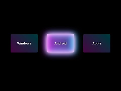 Card Glowing Shadow Neon effect Only HTML and CSS