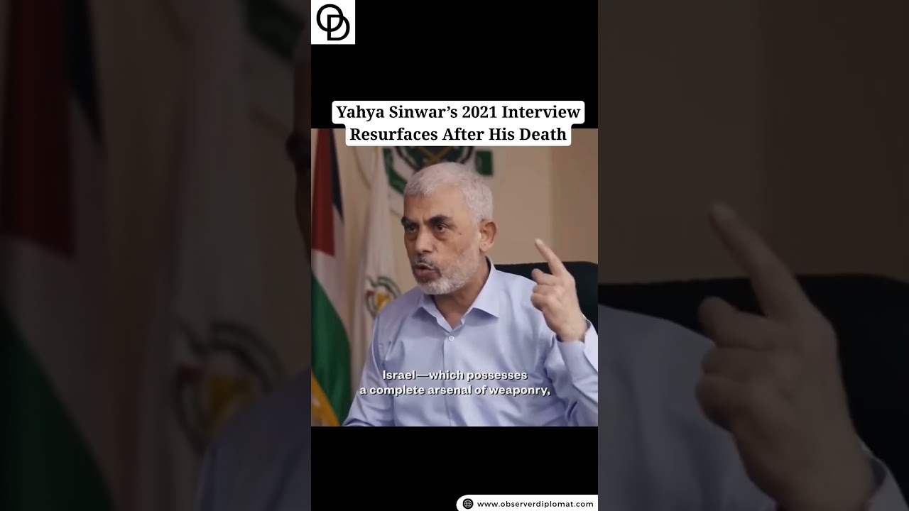 Yahya Sinwar’s 2021 Interview Resurfaces After His Death