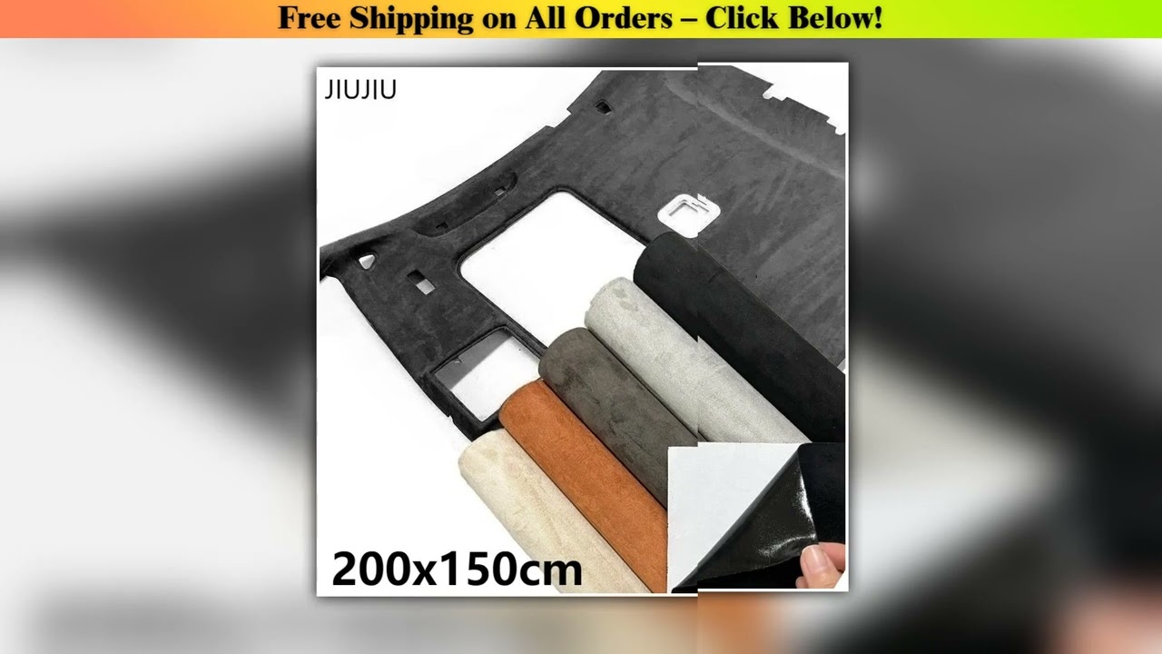 Quality Suede Fabric Wrapped Car Interior Suede Self Adhesive Ultra Fine Fiber Synthetic Leather