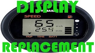 Yamaha 6y5 digital speedometer screen repair! screenshot 5