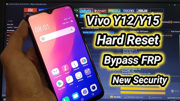 Vivo Y12 Y15 Hard Reset Remove screen Lock Bypass FRP Google Account New Security
