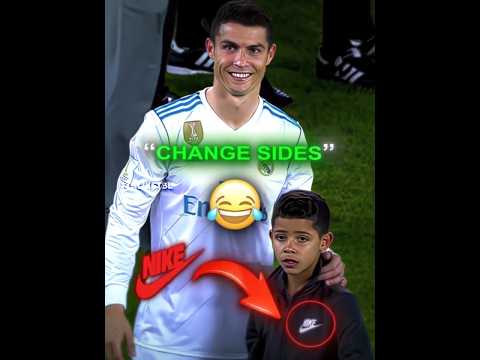 When Ronaldo Jr Changed Sides...😂