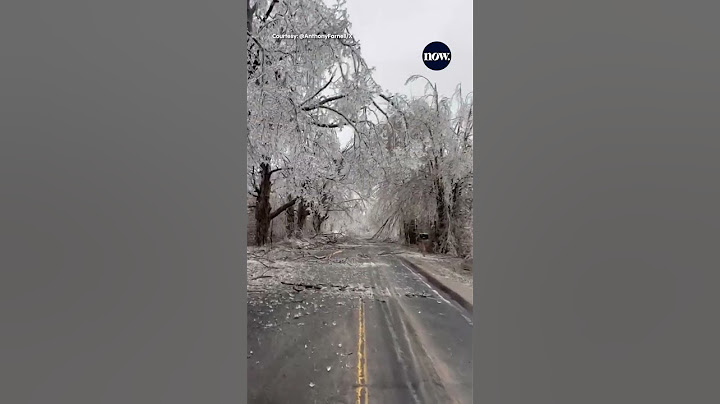 Ice storm leaves thousands without power in Ontario