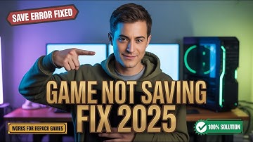 Oplossing voor het niet opslaan van games (2025) | 100% werkende oplossing voor het opnieuw inpak...