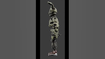 If I animated 3D now (no outlines) #blender #fnaf