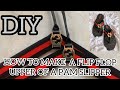 How to make a flip-flop pattern with a simple hack | gucci upper for pam #beginners #shoemaking