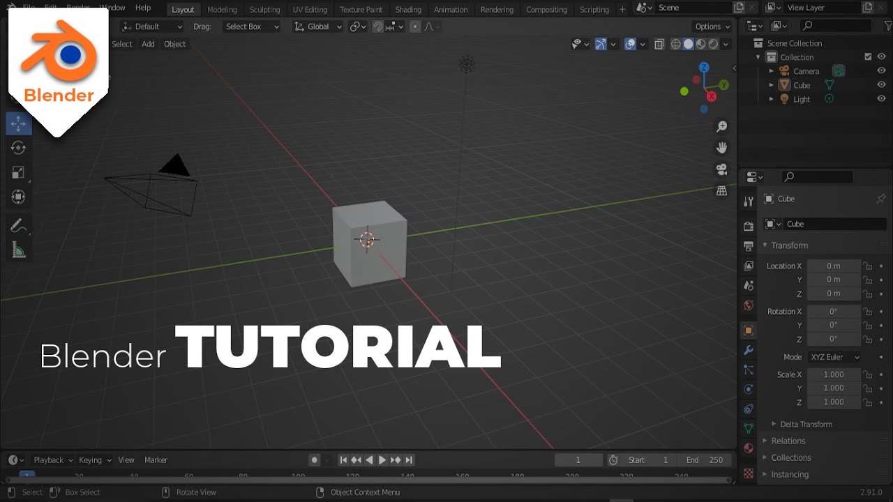 Tutorial Dasar Blender - YouTube