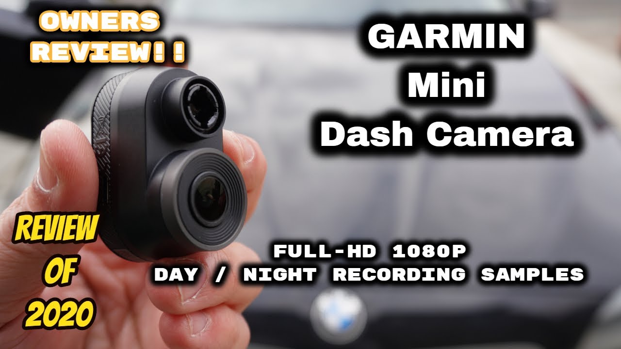 Garmin Dash Cam Mini - Unboxing + Video Samples + Review 