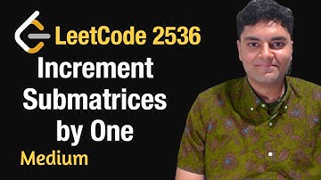 Increment Submatrices by One - Leetcode 2536 - Python
