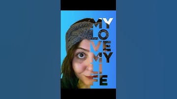 Adobe Photoshop 2025: Creating a Stunning Text Effect! #mylove