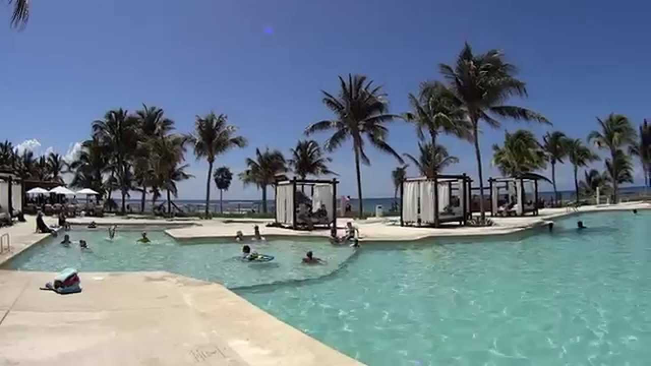 360 Pool Area Akumal Bay Beach and Wellness Resort - YouTube