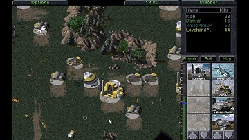 Command & Conquer: Tiberian Dawn Multiplayer on CnCNet - Claustrophobia 2v2 G2 (Balance Patch)
