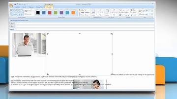 Microsoft® Outlook 2007: How to add effect to multiple pictures simultaneously on Windows® Vista?