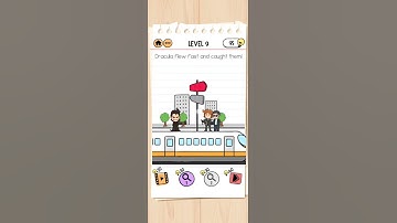 Brain Test 2 Level 9 Smith and Joe Part-2 || Dracula flew fast and caught them!