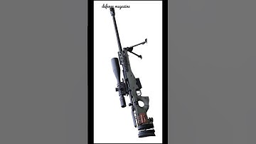 AWM Accuracy International Arctic Warfare Magnum bolt action sniper riffle by United Kingdom