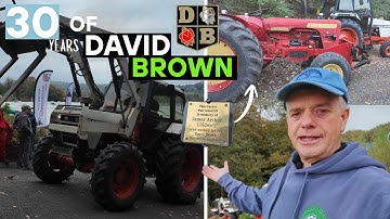 De fabriek waar de tractoren van DAVID BROWN werden geboren - Case met 94 uur op de teller bij Me...