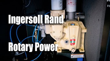 Ingersoll Rand Rotary Compressor R4i R-Series Installation