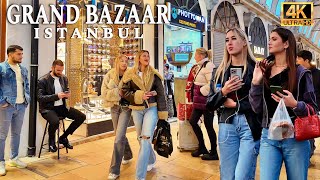 BEST OF ISTANBUL GRAND BAZAAR (Kapalı Çarşı) | 4K WALKING TOUR