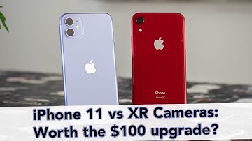 iPhone XR vs 11 Camera Comparison - Worth the $100 Upgrade?