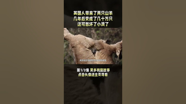 1/3 澳洲山羊泛滥成灾，严重破坏生态环境，为何澳洲人不吃它们？ #野山羊 #wildgoat - 天天要闻