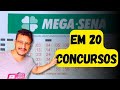 MEGA-SENA COMPORTAMENTO DOS NÚMEROS EM 20 CONCURSOS DE FINAL 2