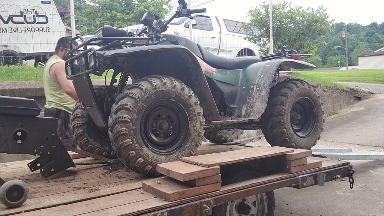 diy pull behind mower test YouTube