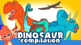 Learn Dinosaurs for Kids | Scary Dinosaur movie Compilation | T Rex Triceratops Learn Dinosaurs for Kids | Scary Dinosaur movie Compilation | T Rex Triceratops