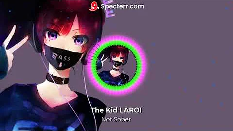 The kid LAROI not Sober (Audio Visualizer)
