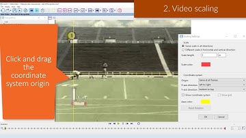 Coach 7 Data Video Tutorial - Scaling a video