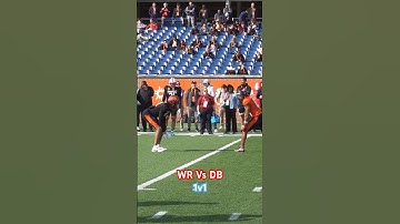 WR vs DB 1v1 | #seniorbowl 2025 | #vt #nfl #football #collegefootball #nfldraft