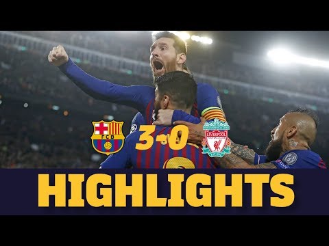 BARÇA 3-0 LIVERPOOL | Match highlights