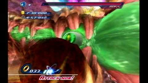 Sonic Unleashed Final boss S Rank (Spoilers)