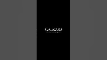 وقال الملأ من قومه - ولئن اطعتم بشرا مثلكم | شاشة سوداء | ياسر الدوسري | سورة المؤمنون ♥