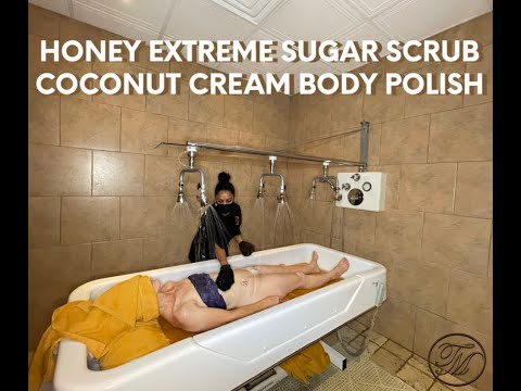 Honey Extreme Sugar Scrub Coconut Cream Body Polish