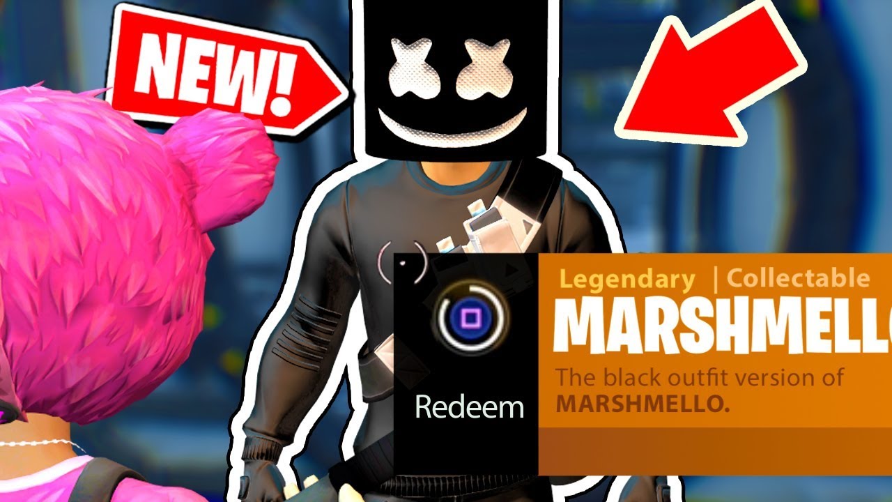 New How To Get The Black Marshmello Outfit In Fortnite Battle - how to get the black marshmello outfit in fortnite battle royale new easter egg in fortnite