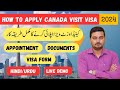 Canada visitor visa process  canada visitor visa step by step process  canada visa processing time