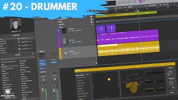 #20 - Drummer - One of the Best Things About Logic Pro (Newbie to Ninja - A Beginner