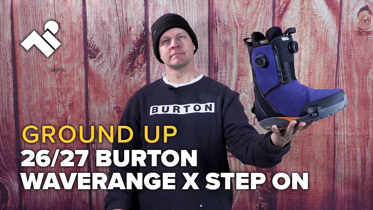 Ground Up: 26/27 Burton Waverange X Step On Snowboard Boots - YouTube