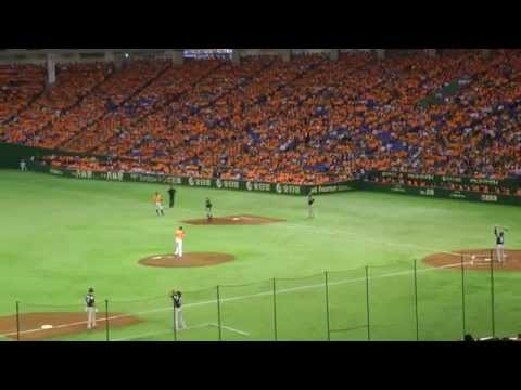 【We Are千葉ロッテ】大音量チャンステーマが止まらない!巨人ファンも啞然!「荻野貴司応援歌 & チャンテ3 ロング」井口 サブロー 今江 揃い踏み @東京ドーム2014