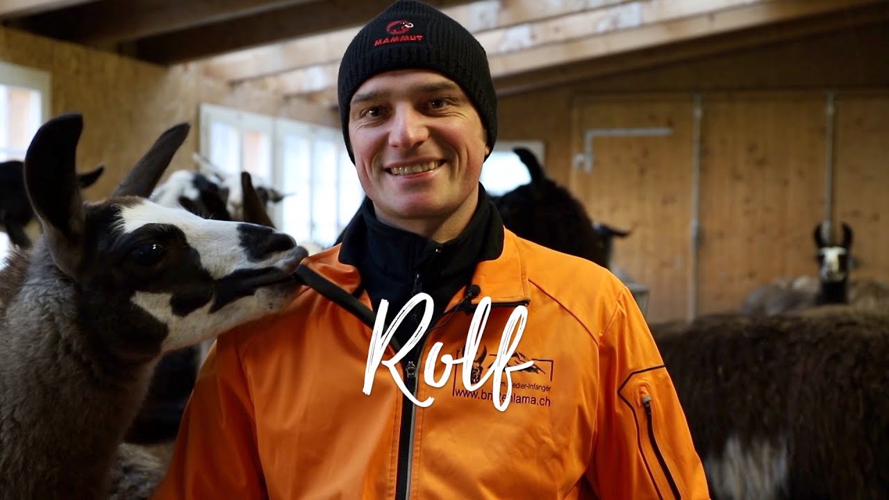 Rolf und seine Lamas - YouTube