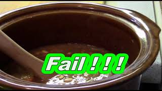 Laura's Cookbook Corner - MASSIVE FAIL ! Crockpot Pea Beans with Vegetable Stock